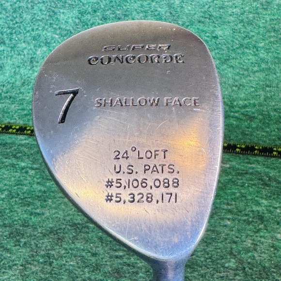 Super Concorde Other - Vintage Super Concorde 7 24° Fairway Wood Womens RH Apollo Shadow Steel USA